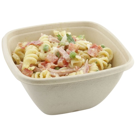 Abena Containers, To-Go, Square Bowl, 16.9 Oz, lid sold separately For use with item No 133219, PK500 133218